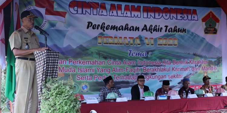 PC LDII Lamasi menggelar Perkemahan Cinta Alam Indonesia (CAI) ke-VII untuk membangun karakter dan sikap peduli lingkungan. Foto: LINES.