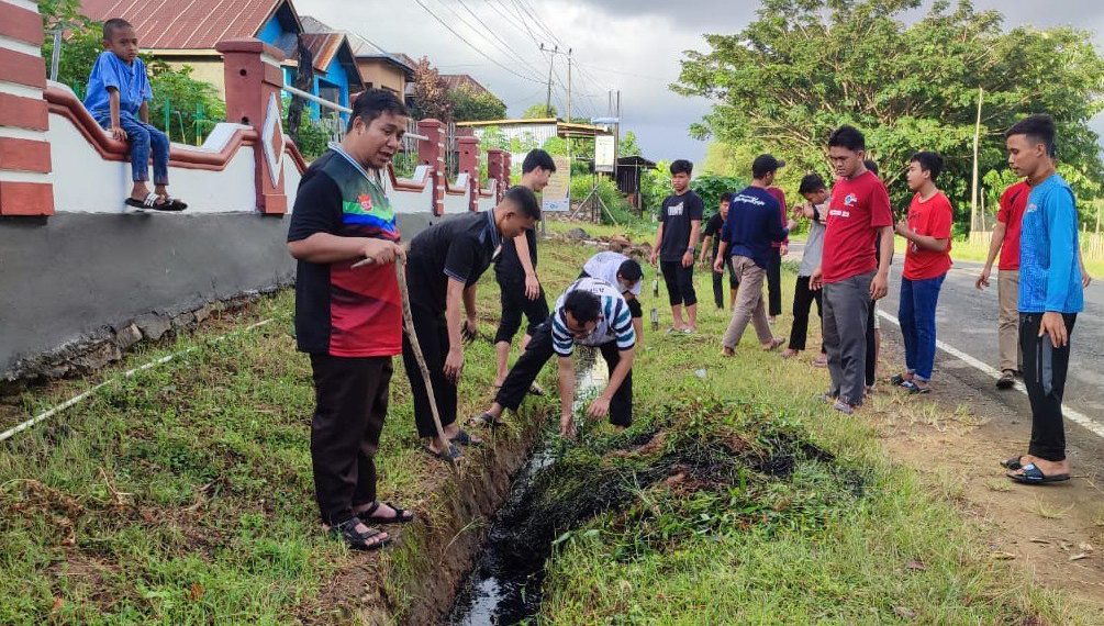 Kepala Desa Gareccing Apresiasi Kepedulian Pemuda LDII Bone Terhadap Lingkungan