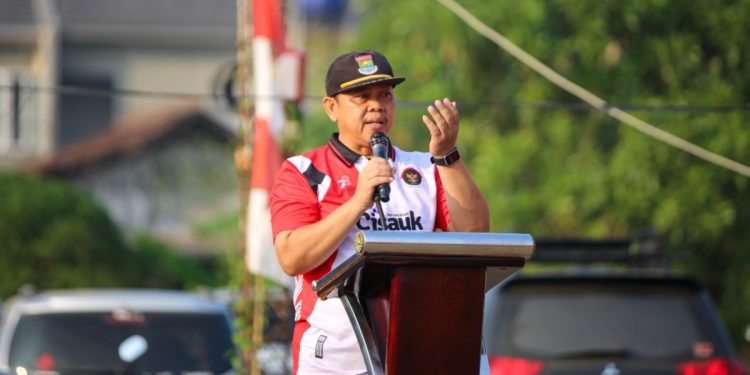 LDII Cisauk Helat Jalan Sehat Meriahkan HUT ke-78 RI