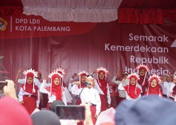 LDII Palembang Peringati HUT RI dengan Jalan Sehat dan Lomba