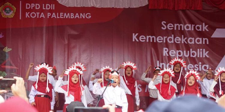 LDII Palembang Peringati HUT RI dengan Jalan Sehat dan Lomba