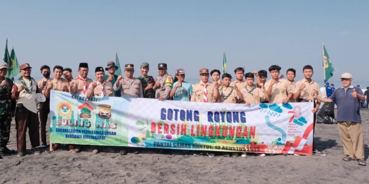 Warga LDII Bantul dan Warga Terlibat dalam Aksi Darurat Sampah
