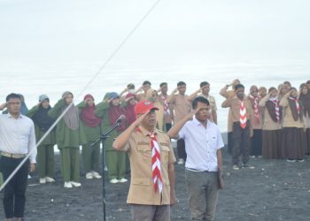 LDII Jember Bangkitkan Kepedulian Sosial Lewat Upacara dan Aksi Kerja Bakti