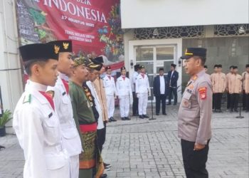 Ponpes Baitul Muttaqin Gelar Upacara HUT RI, Ingatkan Kontribusi Generasi Muda