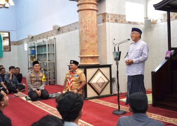 Jumat berkah, Kapolres dan Bupati Nganjuk Kunjungi Ponpes Al Ubaidah Kertosono