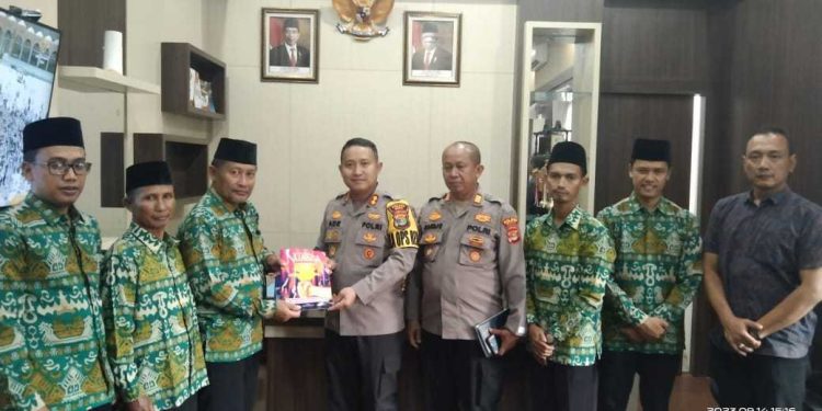 LDII Silaturahim dengan Kapolres Mesuji Bahas Persatuan Umat di Tahun Politik