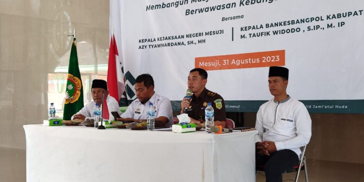 Kejari Mesuji Beri Penerangan Hukum Bagi Ratusan Warga LDII Mesuji