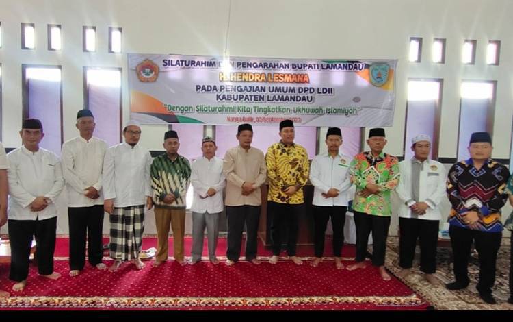 Bupati Lamandau Ajak LDII Pertahankan Kerukunan Umat Beragama