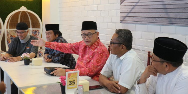 Menjelang Musyawarah Wilayah (Muswil) IV LDII Papua Barat, Ketua Umum DPP LDII KH Chriswanto Santoso berpesan, agar para pengurus membuat program pengabdian prioritas. Foto: LINES.