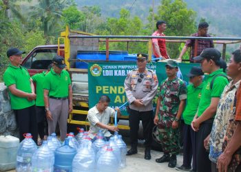 LDII Wonogiri kirim bantuan air