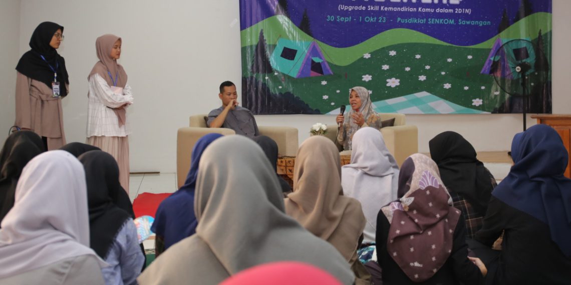 Penggerak Pembina Generasi Penerus (PPG) Bidang Keputrian Jakarta Selatan menyelenggarakan gathering bertajuk "Upgrading Skill Kemandirian Kamu Dalam 2 Day 1 Night”. Foto: LINES.