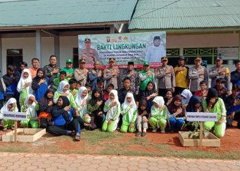 HUT Humas Polri, LDII Kolaborasi Polres Mempawah Helat Bakti Lingkungan