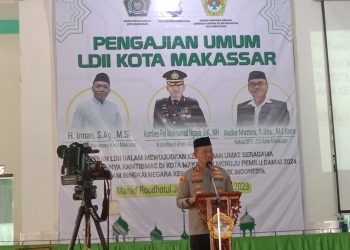 Kapolrestabes dan KakanKemenag Kota Makassar Hadiri Pengajian Umum LDII