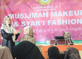 LDII Lampung Timur Helat Seminar Rias Wajah dan Fesyen Syar’i