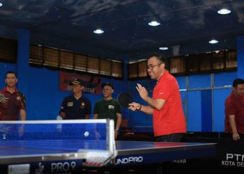 Wali Kota Buka Turnamen Tenis Meja LDII Cup Kota Denpasar