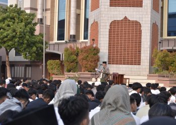 Percepat Hujan Turun, Santri Ponpes dan Warga Desa Gadingmangu Helat Salat Istisqo
