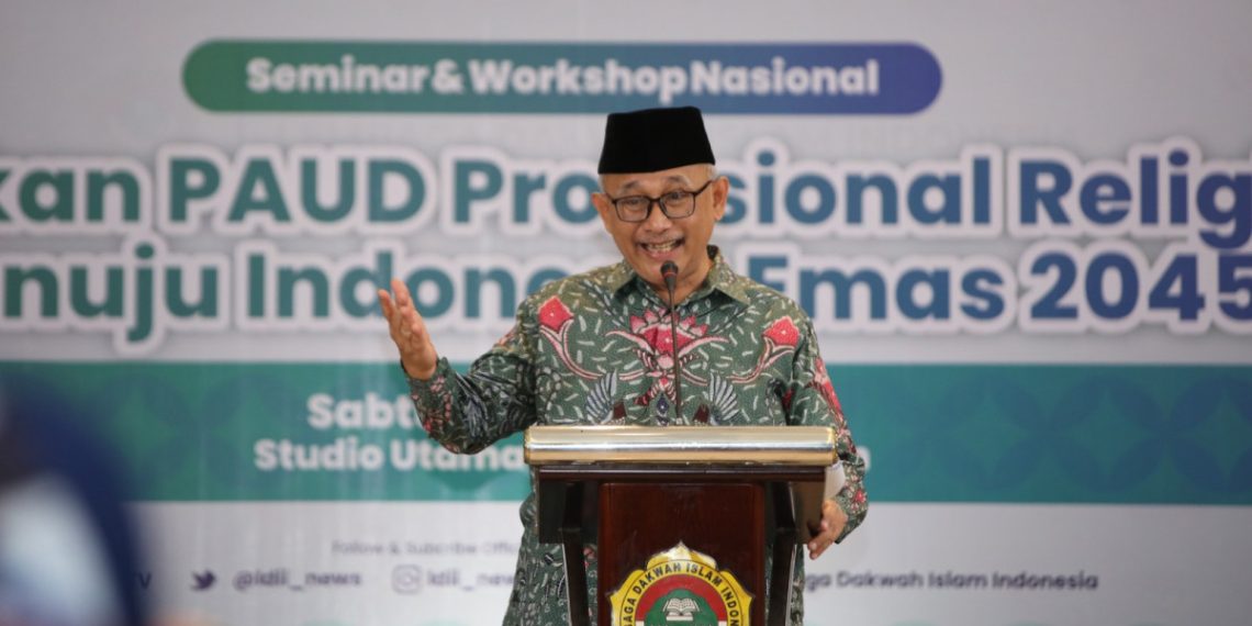 DPP LDII memperkenalkan program Gerakan PAUD Profesional Religius (Genpar) di “Workshop Expo Rakernas LDII 2023”. Foto: LINES.