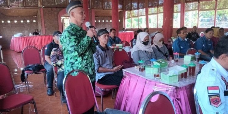 Pengurus DPW LDII Daerah Istimewa Yogyakarta (DIY) menghadiri "Temu Guyub Dhahar Kembul" yang diinisiasi Forum Komunikasi Organisasi Kemasyarakatan (FKOK) DIY. Foto: LINES.