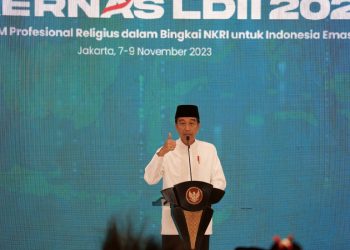 Presiden Jokowi LDII Rakernas LDII 2023 Indonesia Emas 2045
