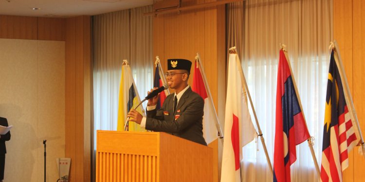 Alfian Fajri Nasrulloh generasi muda LDII terpilih dalam program pertukaran pemuda antar negara “The Ship for Southeast Asian and Japanese Youth Program (SSEAYP) 2023”. Foto: LINES.