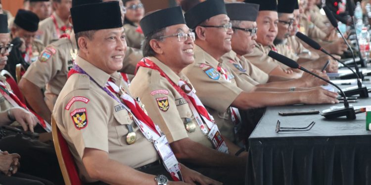 Musyawarah Nasional (Munas) Gerakan Pramuka ke-11 menetapkan Komjen Pol (Purn) Budi Waseso menjadi Ketua Kwartir Nasional Gerakan Pramuka masa bakti 2018-2023. Foto: LINES.