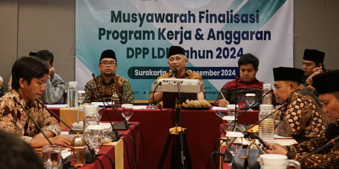 DPP LDII menyelenggarakan program kerja tahun 2024 pada Sabtu (16/12). Foto: LINES.