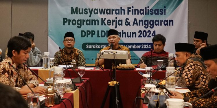 DPP LDII menyelenggarakan program kerja tahun 2024 pada Sabtu (16/12). Foto: LINES.