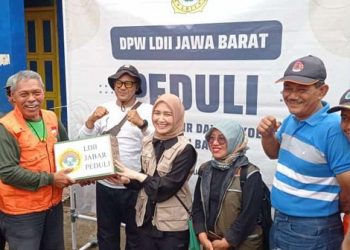 LDII Jabar Salurkan Bahan Pangan bagi Korban Banjir