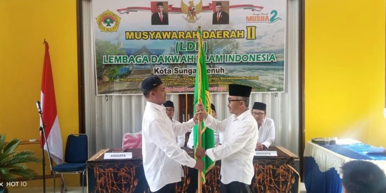 DPD LDII Kota Sungai Penuh mengadakan Musyawarah Daerah (Musda) II yang dilaksanakan di Gedung Serbaguna Kumun, Sungai Penuh, Jambi. Foto: LINES.