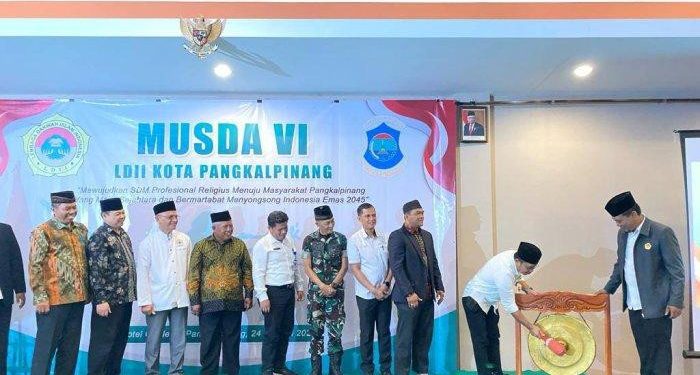 DPD LDII Kota Pangkalpinang menggelar Musyawarah Daerah (Musda) VI di Hotel Cordela Kota Pangkalpinang pada Rabu (24/1). Foto: LINES.