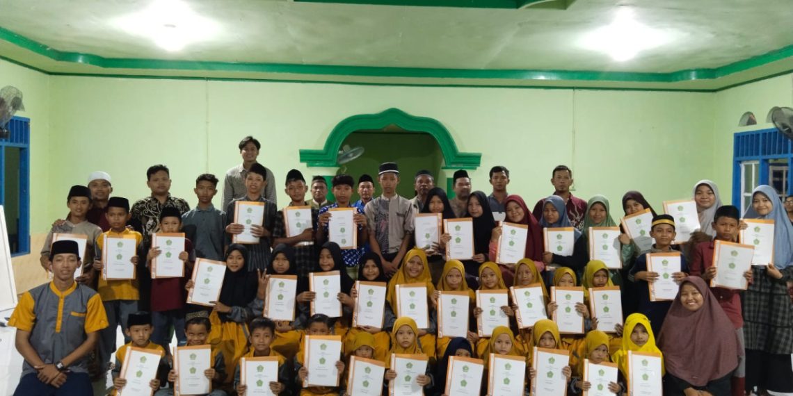 PC LDII Sarudu mendirikan Taman Pendidikan Al-Qur'an (TPA) Al-Muttaqin. Foto: LINES.