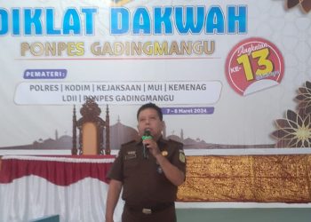 Ratusan Santri Ponpes Gadingmangu Jombang Ikuti Diklat Dakwah