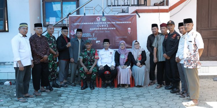 C LDII Lamasi menyelenggarakan donor darah pada Minggu (25/2) di Masjid Nurussalam, Desa Wiwitan Timur, Lamasi, Luwu. Foto: LINES.