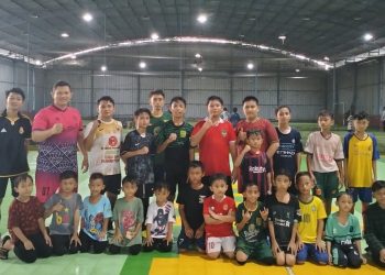 Tingkatkan Kekompakan, Generasi Muda LDII Nabire Adakan Latihan Futsal