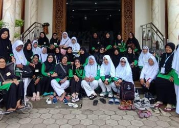 Warga LDII Karanganyar Ikuti Manasik Haji KBIHU Al Mukhlisin