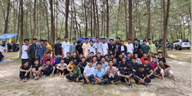 DPD LDII Kabupaten Mukomuko mengadakan acara rekreasi dengan tema "Bangga Menjadi Generasi LDII yang Memiliki 29 Karakter Luhur". Foto: LINES.