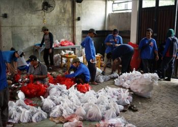 LDII Jombang Tangsel Bagikan 750 Paket Daging Hewan Kurban