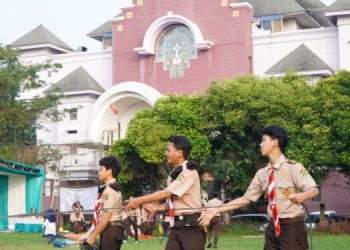 Jaga Toleransi Beragama, Warga Non-Muslim Bantu Pelaksanaan Salat Ied