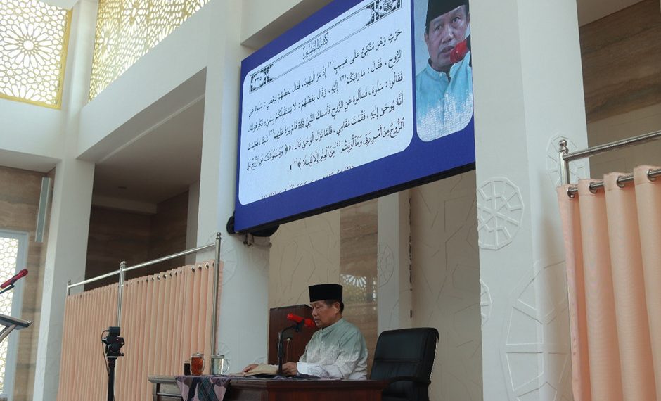 Asrama kajian Hadits Sahih Bukhori Juz V diapresiasi Kepala Seksi Pendidikan Agama Islam Kementerian Agama Kota Jakarta Selata, Saiful Anam. Foto: LINES.