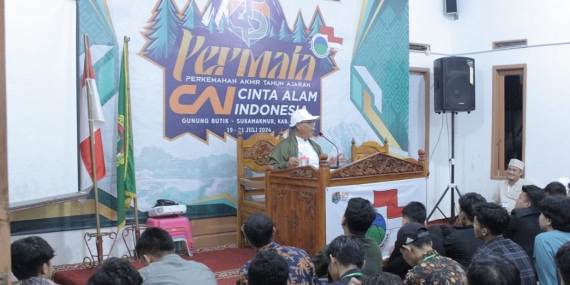 DPD LDII Kabupaten Bogor menghelat “Perkemahan Akhir Tahun Cinta Alam Indonesia (Permata CAI) ke-45”, di Gunung Butik Sukamakmur, Kabupaten Bogor. Foto: LINES.