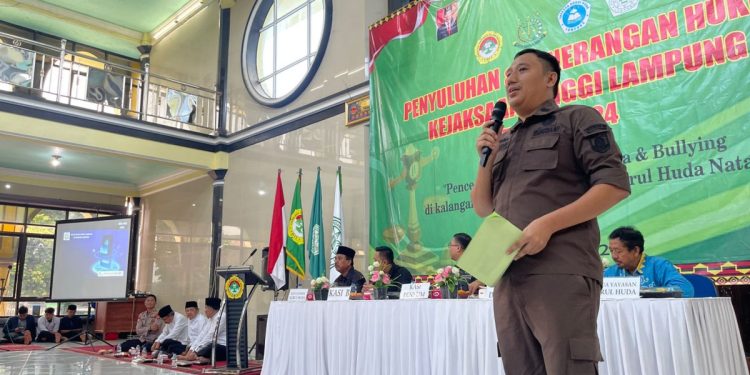 DPW LDII Lampung bersama Kejaksaan Tinggi (Kejati) Lampung menghelat “Penyuluhan dan Penerangan Hukum”. Foto: LINES.