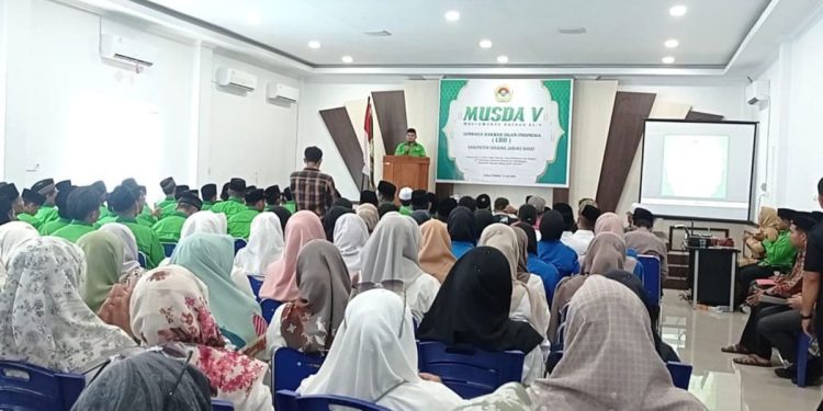 DPD LDII Tanjung Jabung Barat menggelar Musyawarah Daerah (Musda) ke-5 di Gedung PKK Kota Kuala Tungkal, Jambi. Foto: LINES.