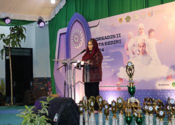 Ketua Ponpes Wali Barokah Hadiri Pembukaan Porsadin II Kota Kediri