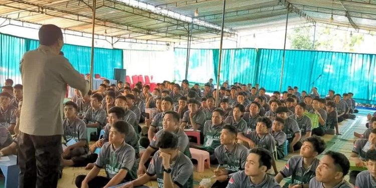 PC LDII Jatipurno mengadakan Perkemahan Akhir Tahun Cinta Alam Indonesia (Permata CAI) ke-45 di Bumi Perkemahan Samaharjo, Wonogiri. Foto: LINES.