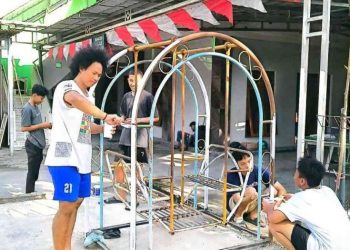 Sambut HUT RI, LDII Ngringo Helat Kerja Bakti Bersihkan Masjid dan Fasum Warga