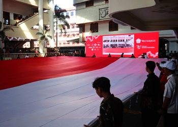 Ini Dia Cara Unik Santri Ponpes Wali Barokah Sambut HUT ke-79 RI