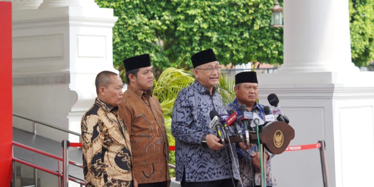 DPP LDII mendapat tawaran langsung dari Presiden Joko Widodo untuk membangun kantor perwakilan di Ibu Kota Nusantara (IKN) pada pertemuan di Istana Negara, Selasa (3/9). Foto: LINES.