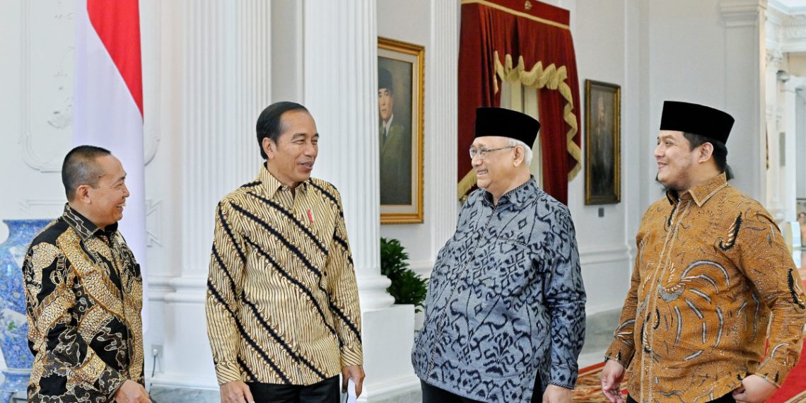 Presiden Joko Widodo (Jokowi) meminta LDII mendukung pembangunan berkelanjutan pada pemerintahan yang baru. Foto: LINES.