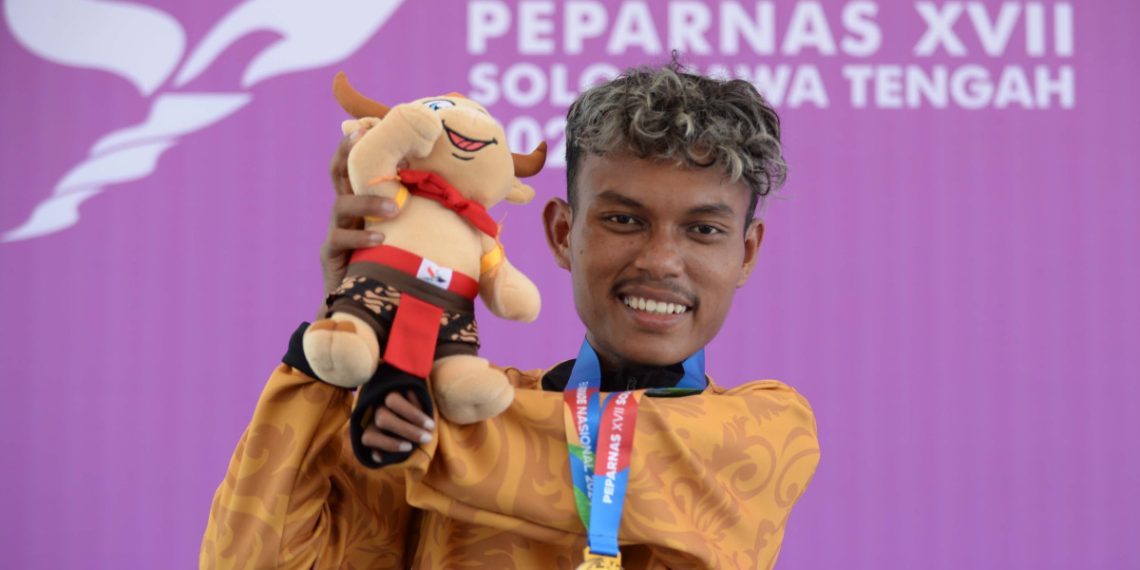 Anwar Annaja, atlet paralimpiade yang juga warga LDII asal Sukoharjo, Jawa Tengah. Foto: LINES