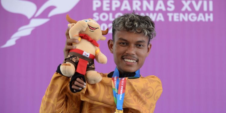 Anwar Annaja, atlet paralimpiade yang juga warga LDII asal Sukoharjo, Jawa Tengah. Foto: LINES